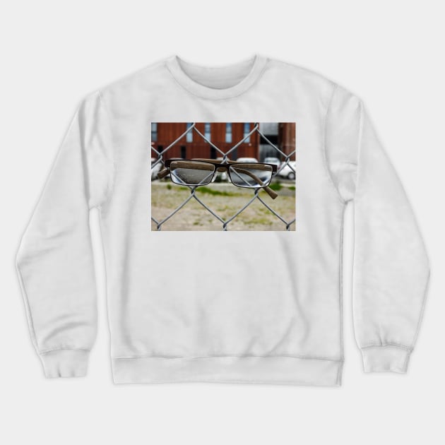 The Glass is Always Cleaner on the Other Side of the Fence Crewneck Sweatshirt by PictureNZ